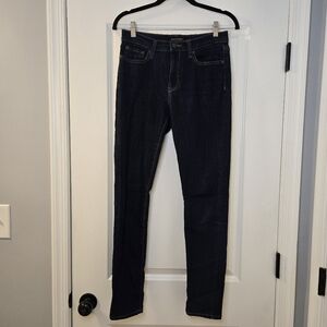 Banana Republic Mid Rise Skinny Fit Jeans Dark Blue Size 27/4